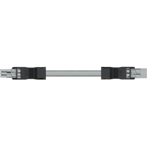 Wago SERIE 891 Patchkabel gebouwinstallatie 3p Contrastekker (female) Stekker 6000mm