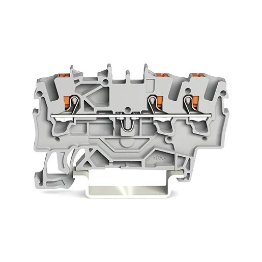 Wago SERIES 2201 Verbindingsrijgklem 0,5-2,5mm² eendr. 0,25-1,5mm² meerdr. Oranje