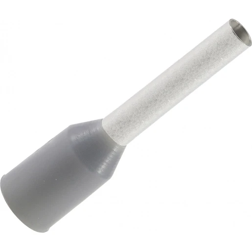Klemko Geïsoleerde Adereindhuls 0,75qmm Grijs penlengte = 8mm - 100st DIN
