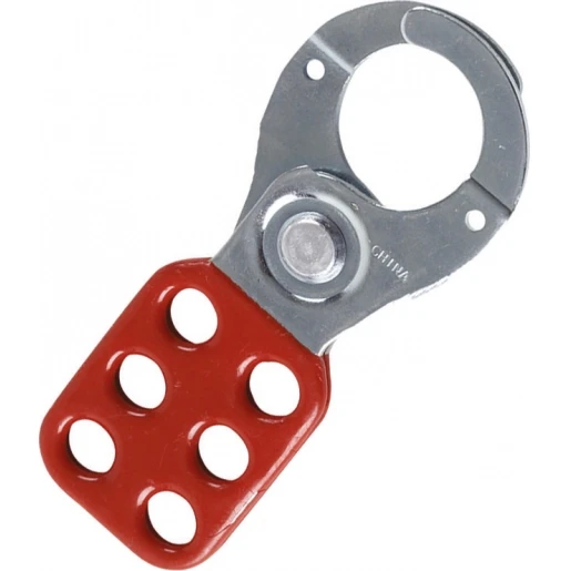 Bizline Multi-hangslotbeugel voor 6 hangsloten max.Ø van de beugel 9.5 mm rood 38 mm