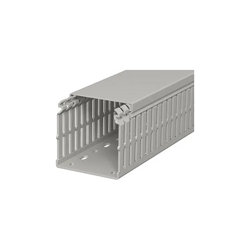 OBO Bedradingskoker 75x75x2000mm PVC grijs RAL 7030 6178426