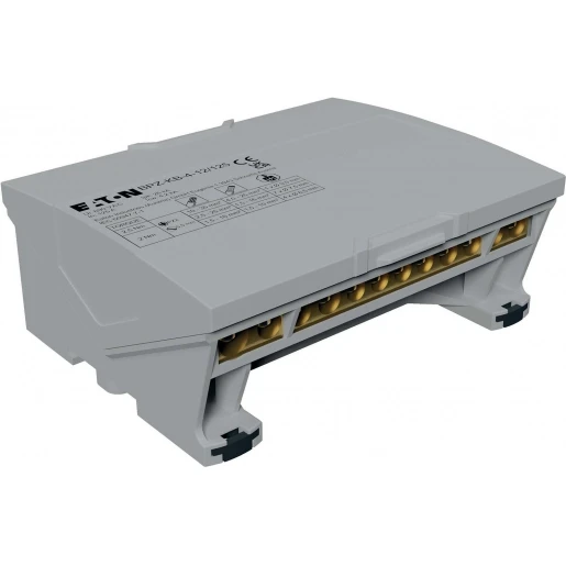Eaton Aansluitblok voor voeding 4P 125A 4x12 aansluitklemmen 7 modules