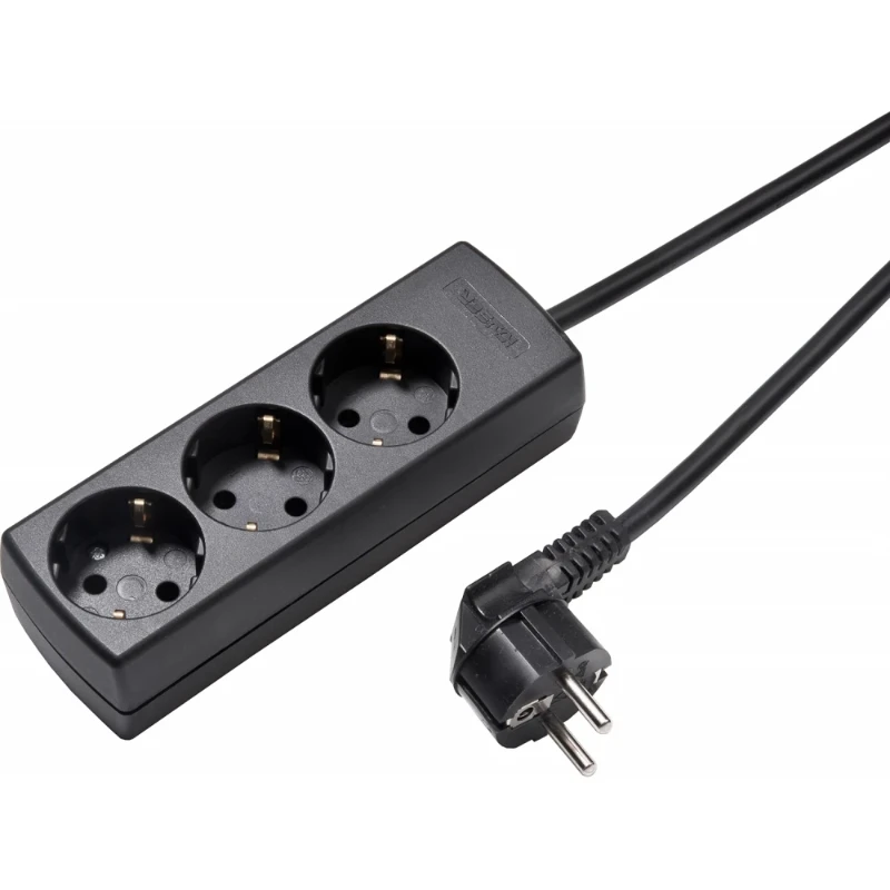 Martin Kaiser Contactdooscombinatie 3RA 16A IP20 snoer 1.5m 1047ZL/15W/SW