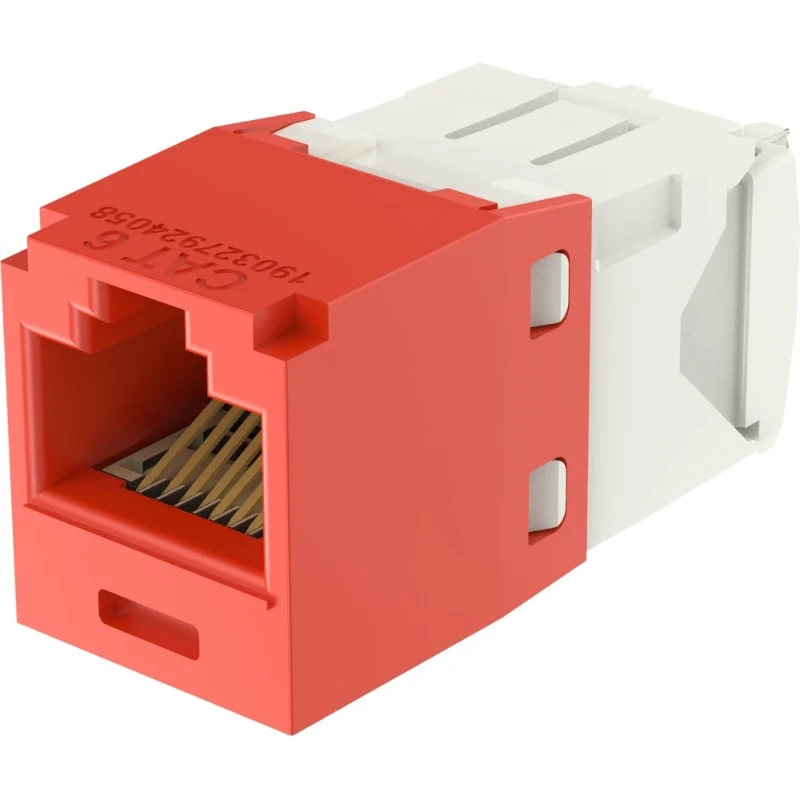 Panduit minijack tx-6+tg rood