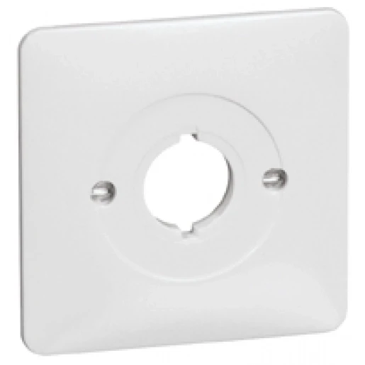 Peha standaard centraalplaat + draagframe Basiselement met centrale afdekplaat 1 connector Zonder label wit 00142511