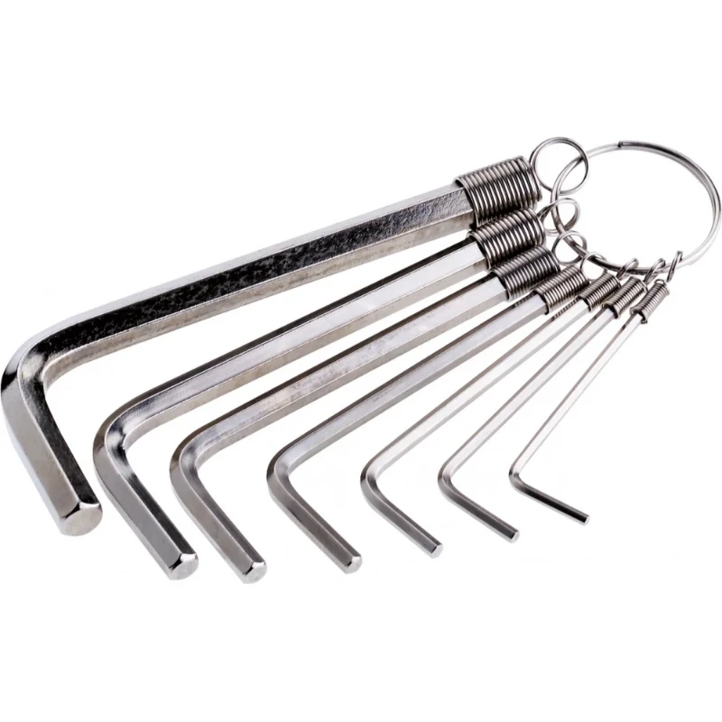 Cimco Stiftsleutelset DIN 911 2mm 8 sleutels 110592