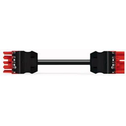Wago Serie 771 Patchkabel gebouwinstallatie 5p Contrastekker (female) Stekker 1000mm