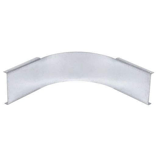 Stago KG281 deksel bocht 90° 330mm Dekselklem Bandverzinkt (sendzimir verzinkt) en gecoat wit RAL 9016 CSU0854509916