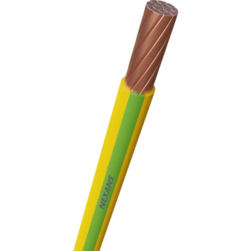 Nexans H07V-R Eca Installatiedraad 70mm² groen/geel 1M 10533269
