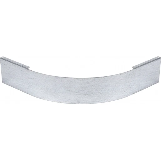 Stago KG281 deksel bocht 90° 70mm Dekselklem Bandverzinkt (sendzimir verzinkt) en gecoat wit RAL 9010 CSU08561079