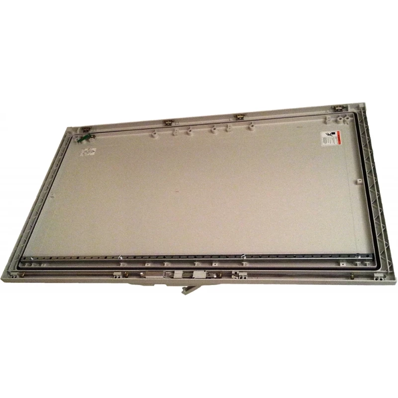 Sarel PanelSeT Deur kast/lessenaar Slotdeur H1093mm B700mm D28,5mm Kunststof Grijs