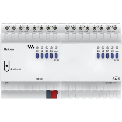 Theben KNX SCHAKELACTOR 8 KANALEN 25 A