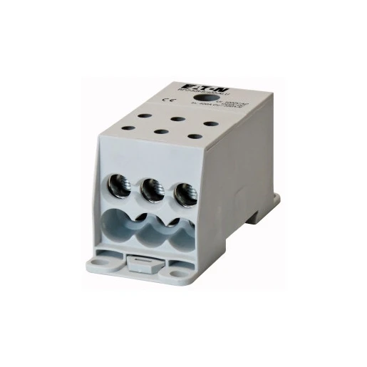 Eaton Klemmenblok 1-polig 400a 6 uitgaande klemmen alu