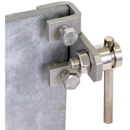 Dehn Clamp stst horizontal type f.profiles 3-18mm with ks connector