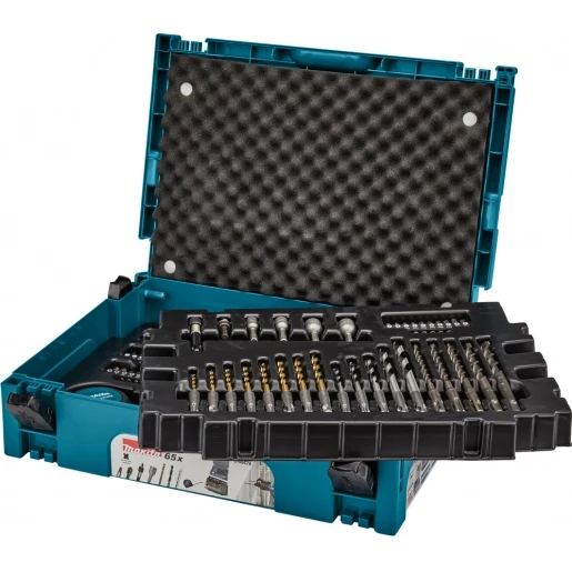 Makita BOOR-/SCHROEFBITSET 65-DLG