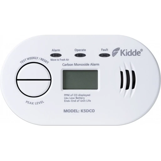Kidde CO-melder compact digitaal display 4.5V IP20 A0152028
