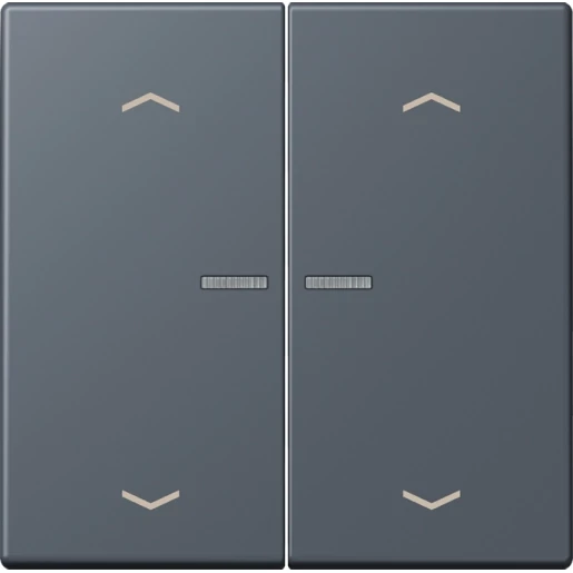 Jung LS range Home stuurafdekking pijl LC4320U 2-voudig Mat BTLC17102P262