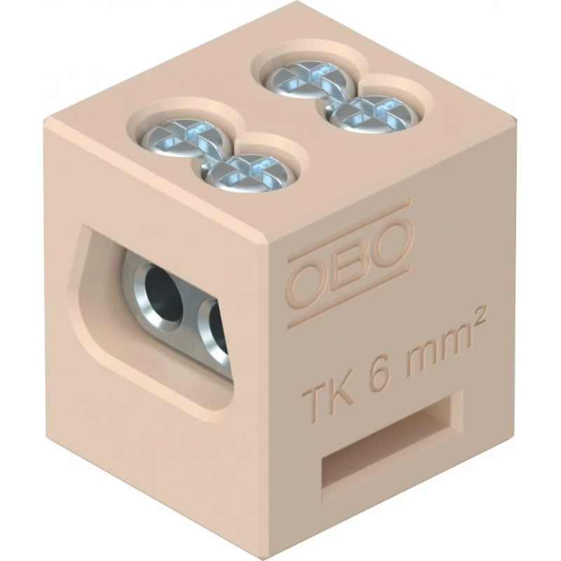 OBO Keramiekklem dubbel voor FireBox T 6 mm²