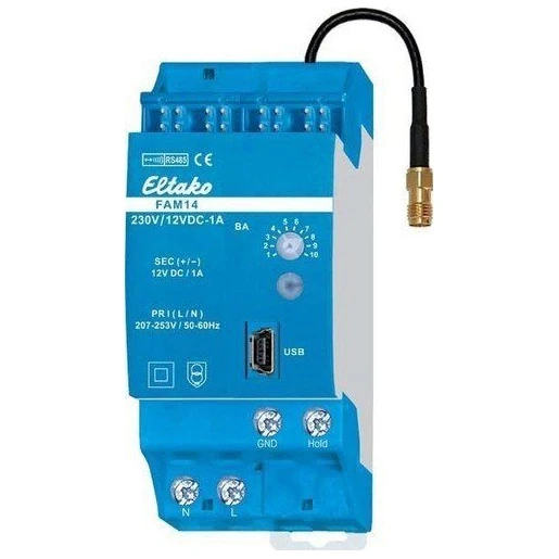Eltako Draadloze antenne module DIN-rail 30014000