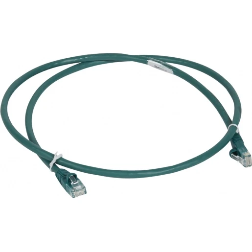 Legrand LCS3 Patchkabel U / UTP Cat6 RJ45 8(8) 1M groen 051858