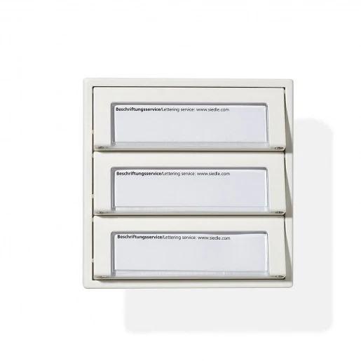 Siedle Naambordje compleet bruin 200007037-00
