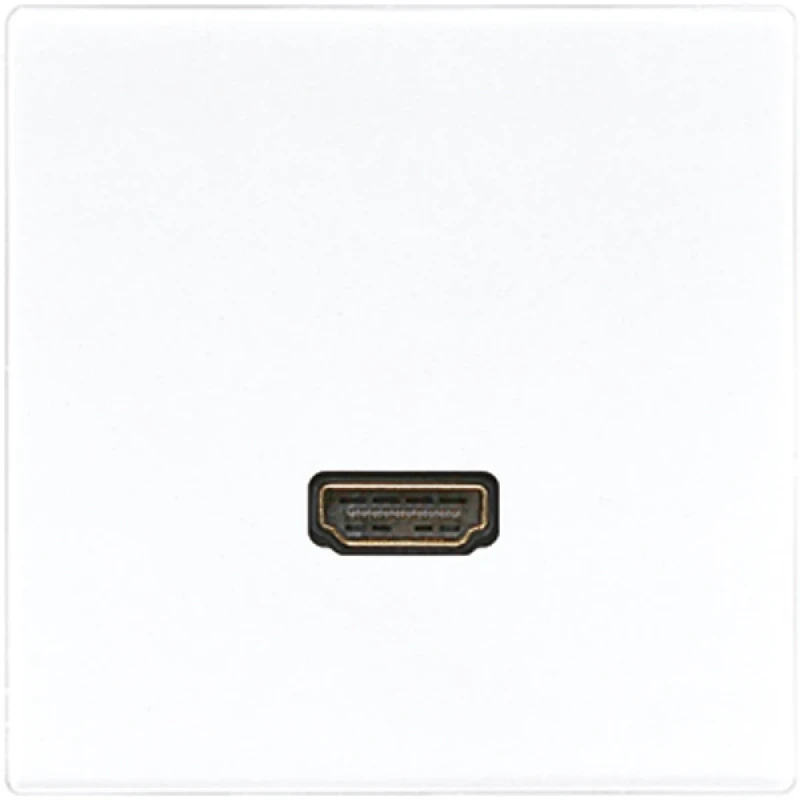 Jung LS range afdekking ls990 alpine wit 1x hdmi MALS1112WW