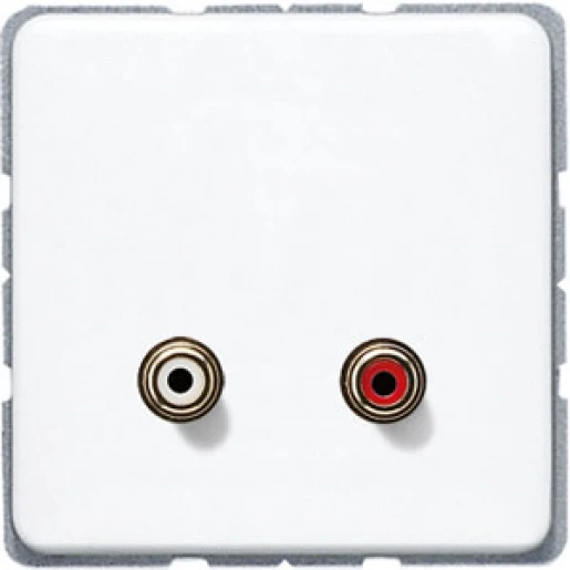 Jung CD range afdekking cd500 alpine wit cinch audio MACD1021WW