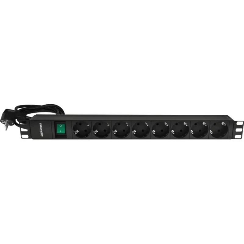Gigamedia Verdeelstrook 19" 8wcd+snr+schak