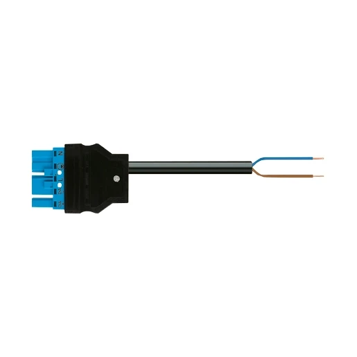Wago Serie 771 Patchkabel gebouwinstallatie 2p Stekker Vrij kabeluiteinde 7000mm