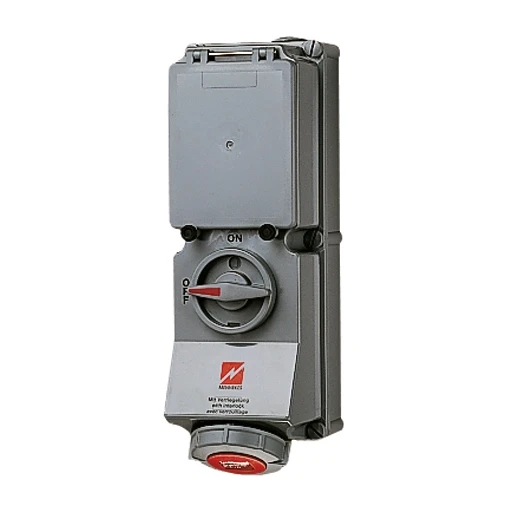 Mennekes WCD 63A5P 6H400V IP67 VN DUO zek. D02