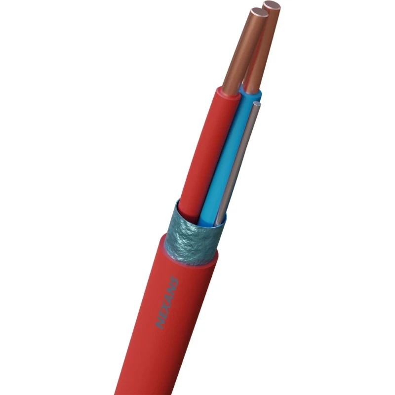 Nexans 2Y(ST)H CCA ROOD SIGNAALKABEL 1X2X2,5MM ROOD MTR