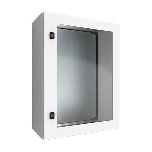 nVent Hoffman ZICHTDEUR Deur kast/lessenaar Beschermdeur H600mm B600mm Staal Grijs