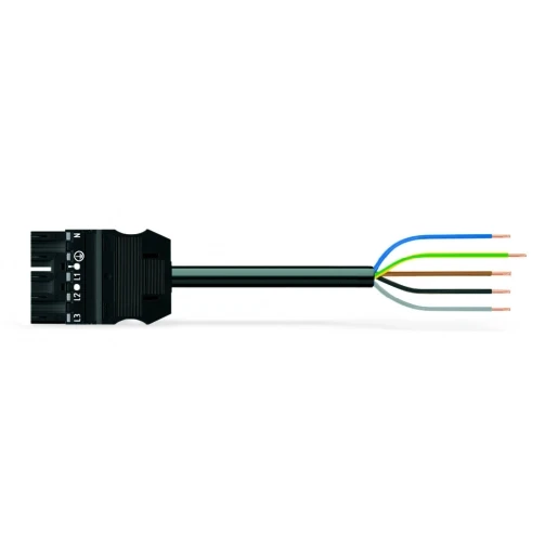 Wago Serie 771 Patchkabel gebouwinstallatie 5p Stekker Vrij kabeluiteinde 2000mm