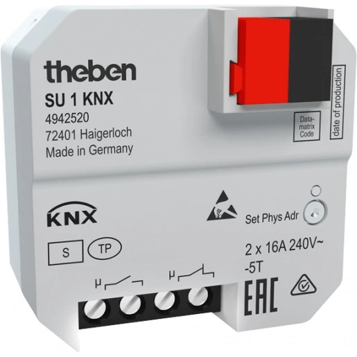 Theben KNX INBOUW SCHAKELATOR 1 KANAAL