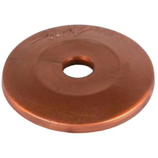 Dehn Cover disc plastic brown h 5mm d 37mm for conductor and rod holders