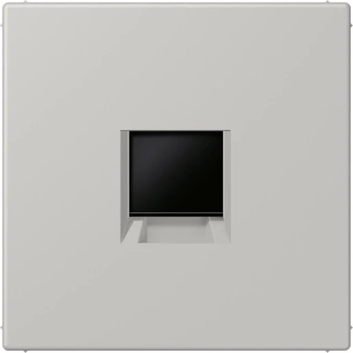Jung LS range Afdekking centraalplaat AMP Radiall LC32013 Modular-Jack 1 connector Zonder label LC1969-1WE205