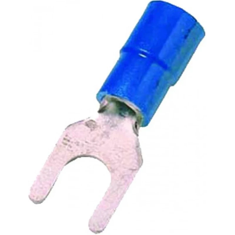 Intercable Geïs. vorkkabelschoen DIN46237 1,5-2,5mm2 M3,5 blauw