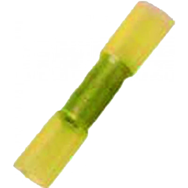 Intercable Geïs. stootverbinder met krimpkous 4-6mm2 geel