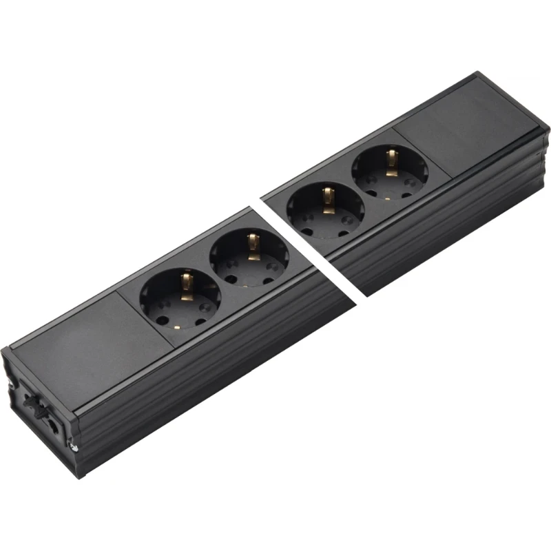 Martin Kaiser Contactdooscombinatie stekerbaar 4RA 16A IP20 1156/4-2/SW
