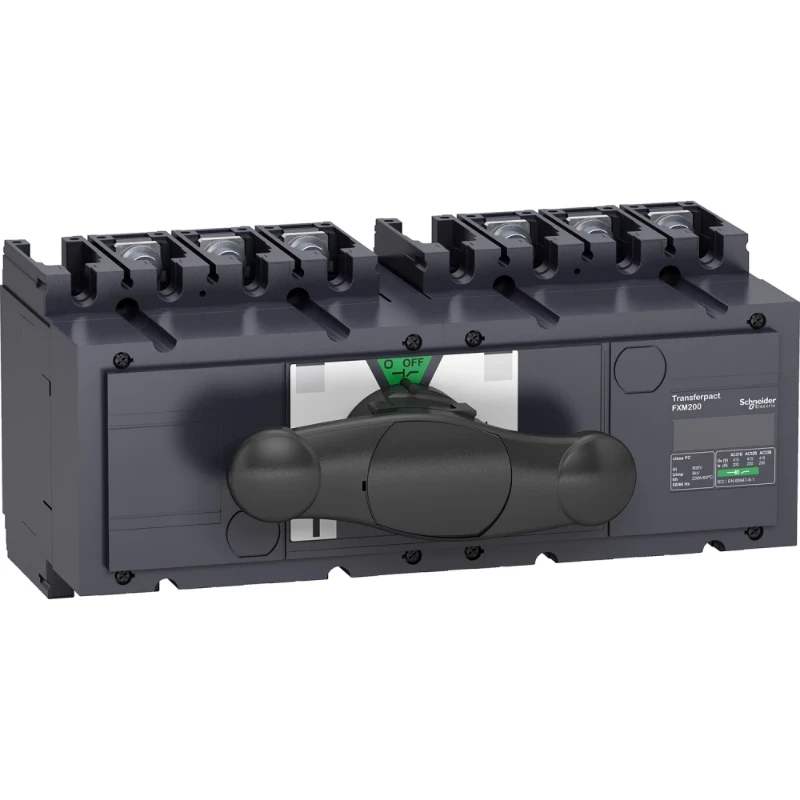 Schneider Electric COMPACT INS250-200A 3P OMSCHAK 1-0-2