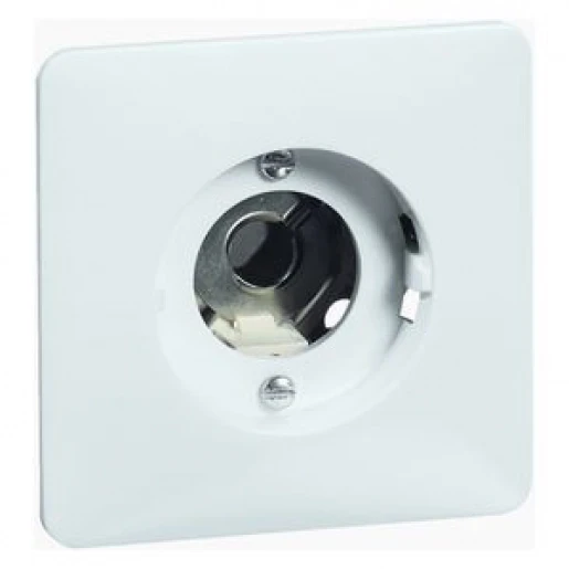 Peha lichtsignaal armatuur zonder lamp zonder schutglas LED Basiselement met centrale afdekplaat 250V inbouw wit IP20 00119811