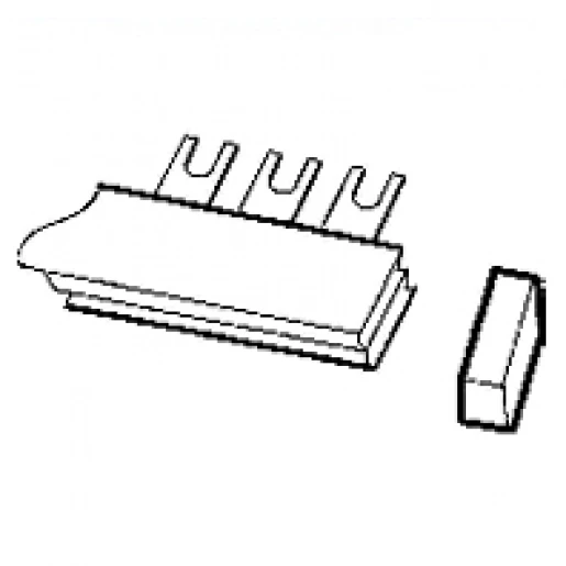 ABB System Pro M Compact Afdekkap fasen verbindingsrail GHV0361325R0002