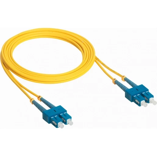 Legrand LCS3 Glasvezel patchkabel SC-duplex OS2 1m Geel 032600