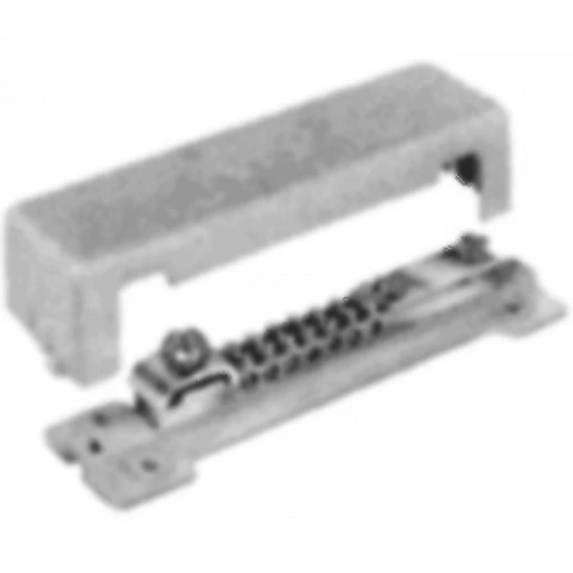 OBO Potentiaalvereffeningsrail met metalen voet 188mm cuzn grijs