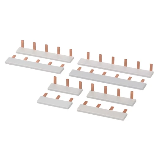 Eaton Kamrail vlak 18mm 4pin geisoleerd