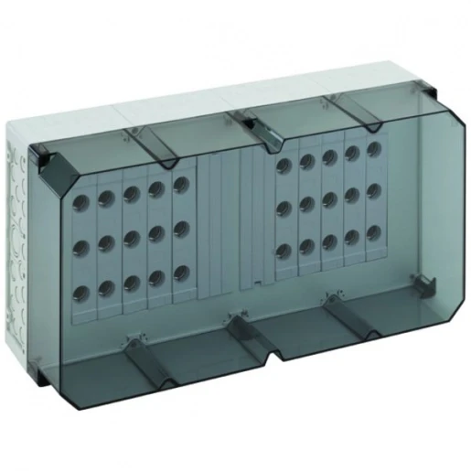 Spelsberg AKi Railkast zekeringenbehuizing Schroefzekering 1x63A 300x600x210mm 76741001