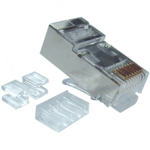 Klemko CONNECTOR 8P8C RJ45 MASSIEF ROND 6A