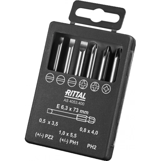 Rittal RAS INDUSTRIEBITSET 6 STUKS