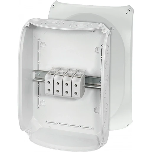 Hensel Kabeldoos IP66 BM8 16-50 mm² 4 polig invoer M25/40/63 Grijs