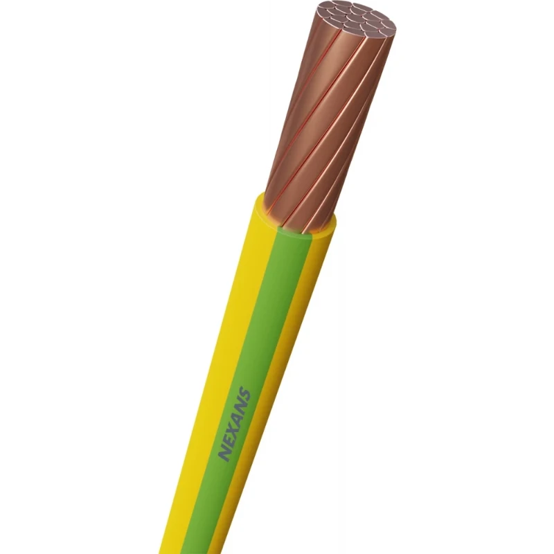 Nexans H07V-R Eca Installatiedraad 95mm² groen/geel 1M 10533271